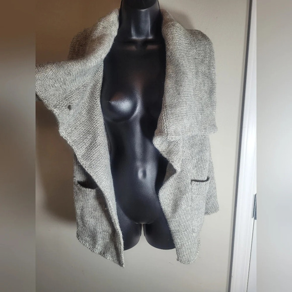 KappAhl Chunky Knit Thick Crossover Sweater Vest sz L - Picture 4 of 13